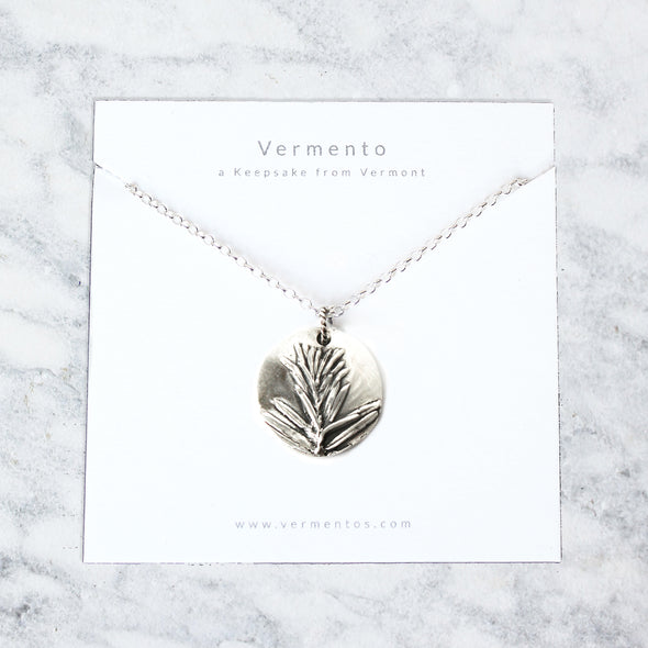 Evergreen Needle Necklace - Fir