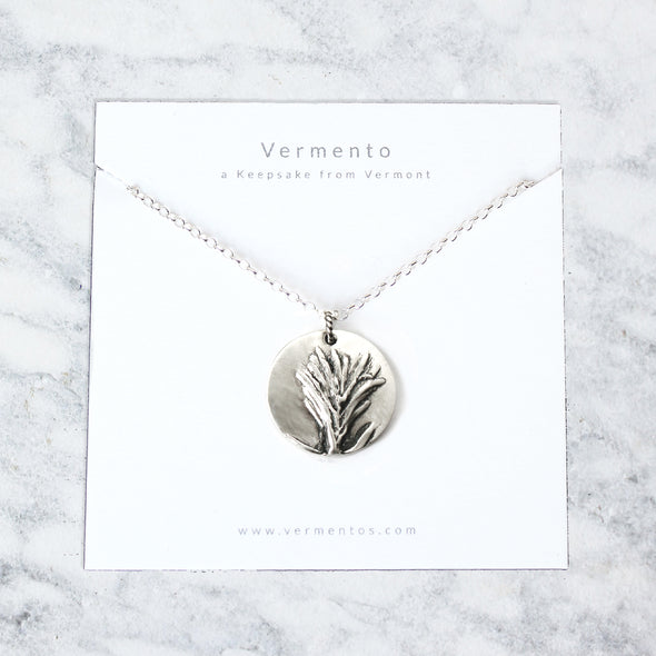 Evergreen Needle Necklace - Fir