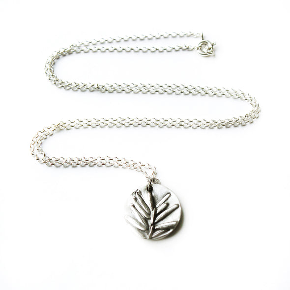 Evergreen Needle Necklace - Hemlock