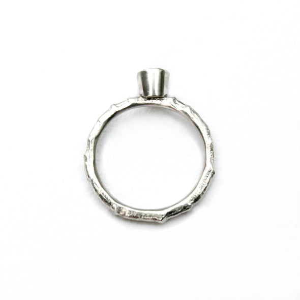 Twig Ring with Peridot