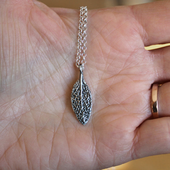 Sage Leaf Necklace
