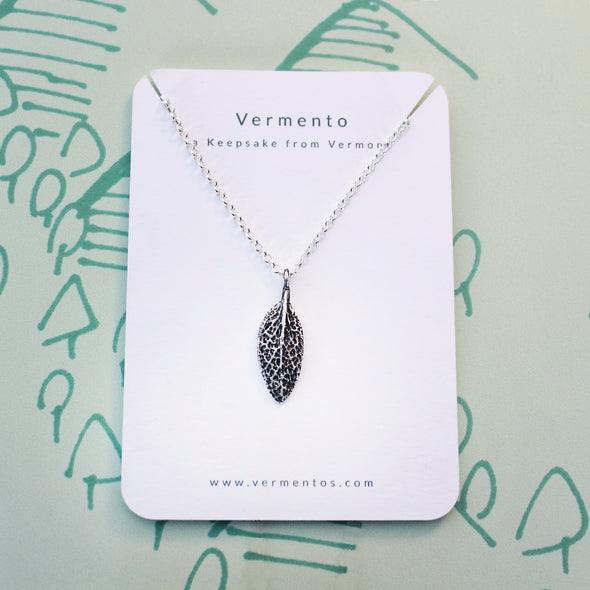 Sage Leaf Necklace